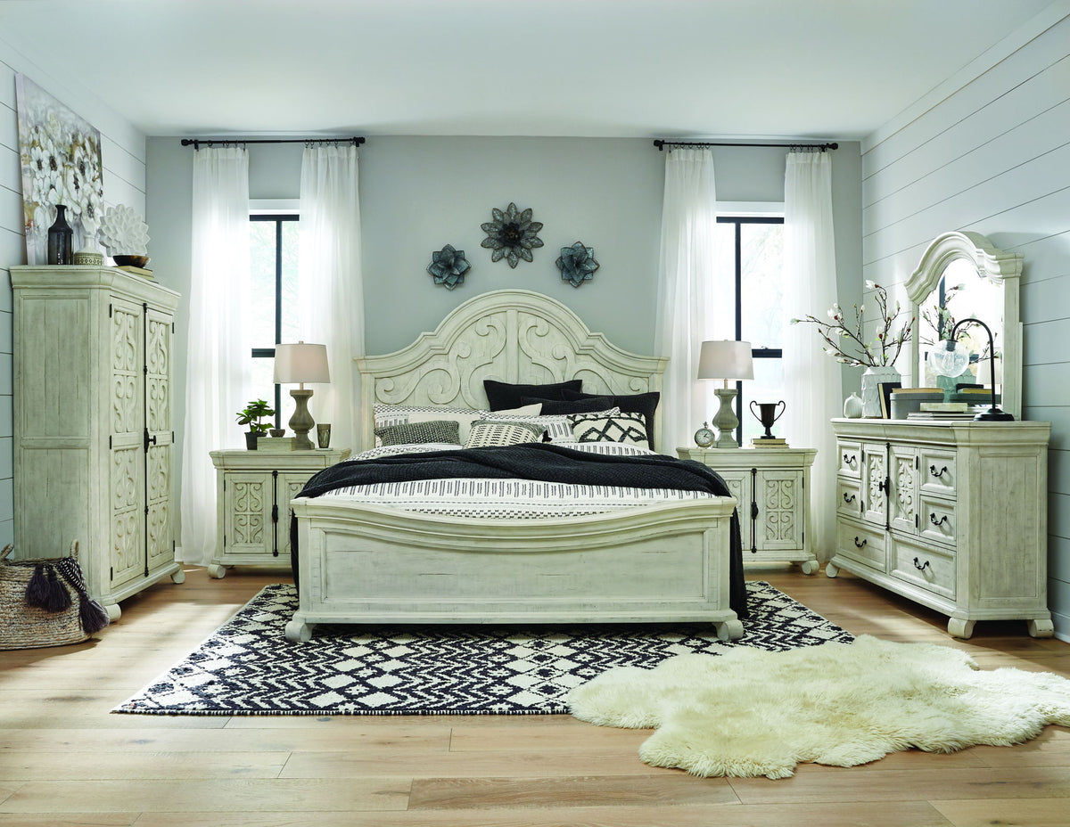Bronwyn - Shaped Panel Bed Set