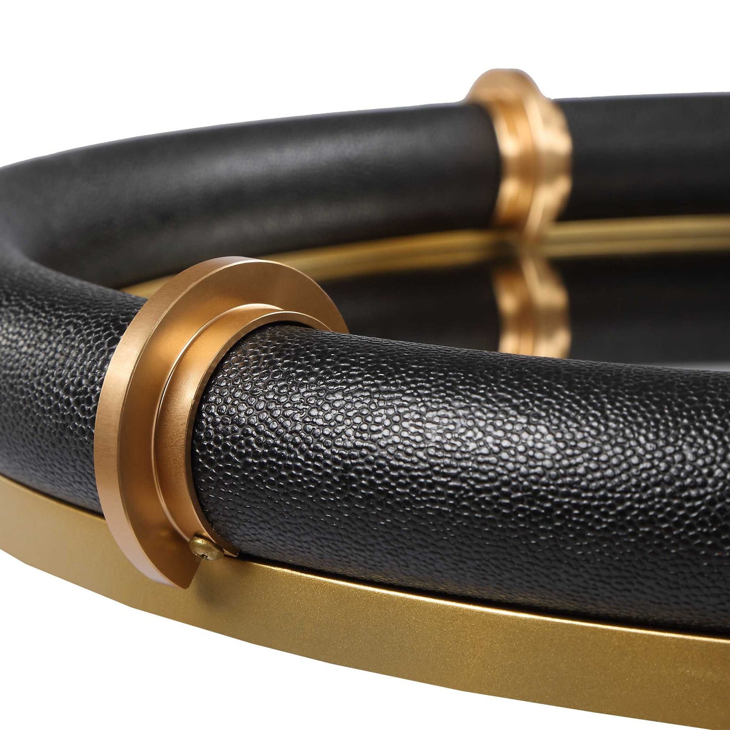 Cyprus - Oval Tray - Black