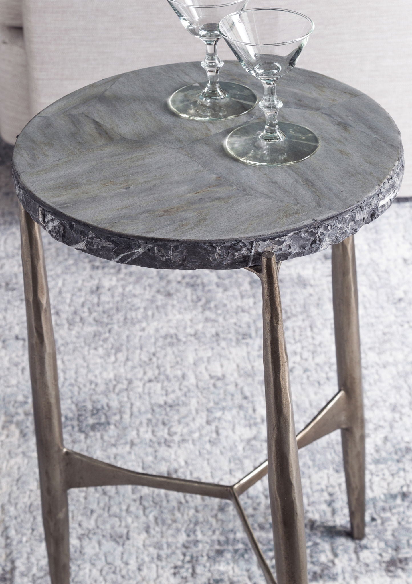 Signature Designs - Tybalt Spot Table - Beige