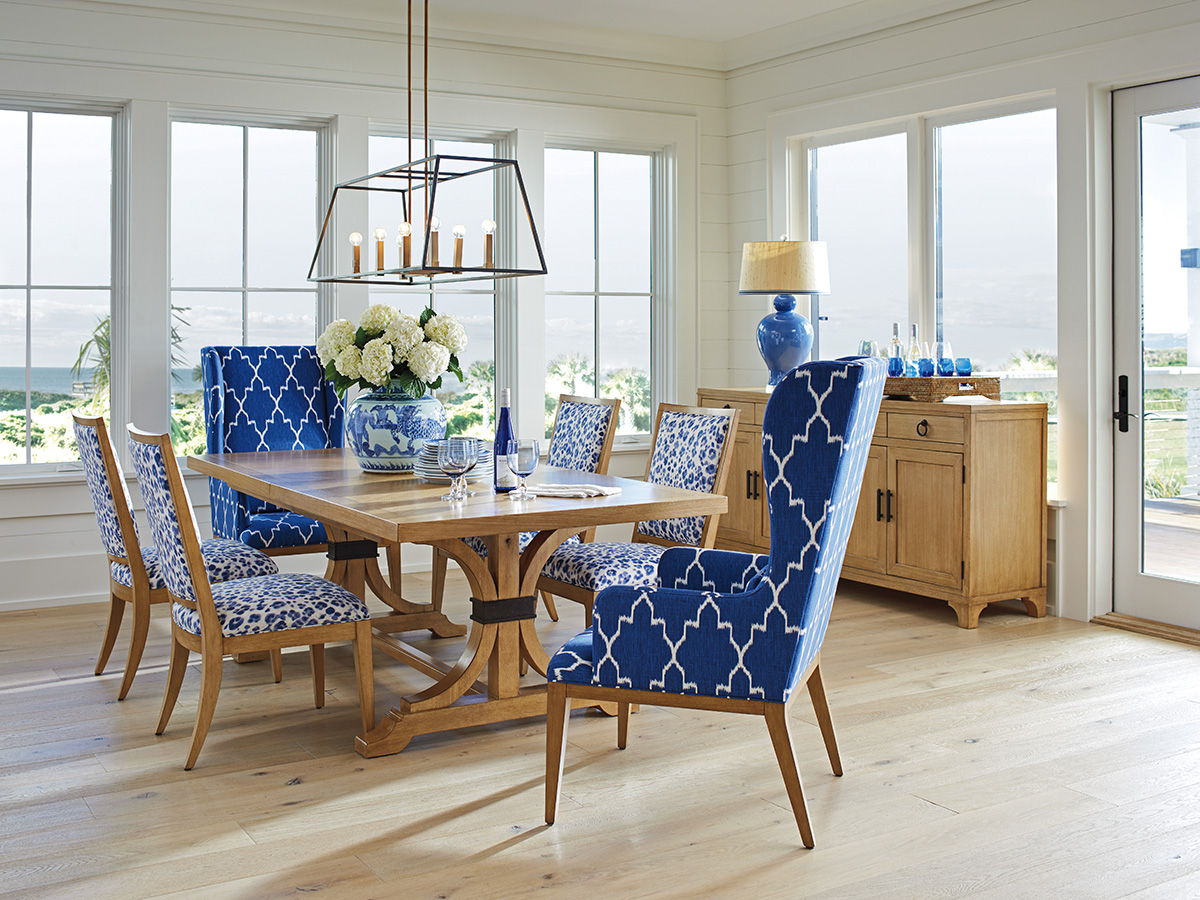 Newport - Seacliff Upholstered Host Wing Chair