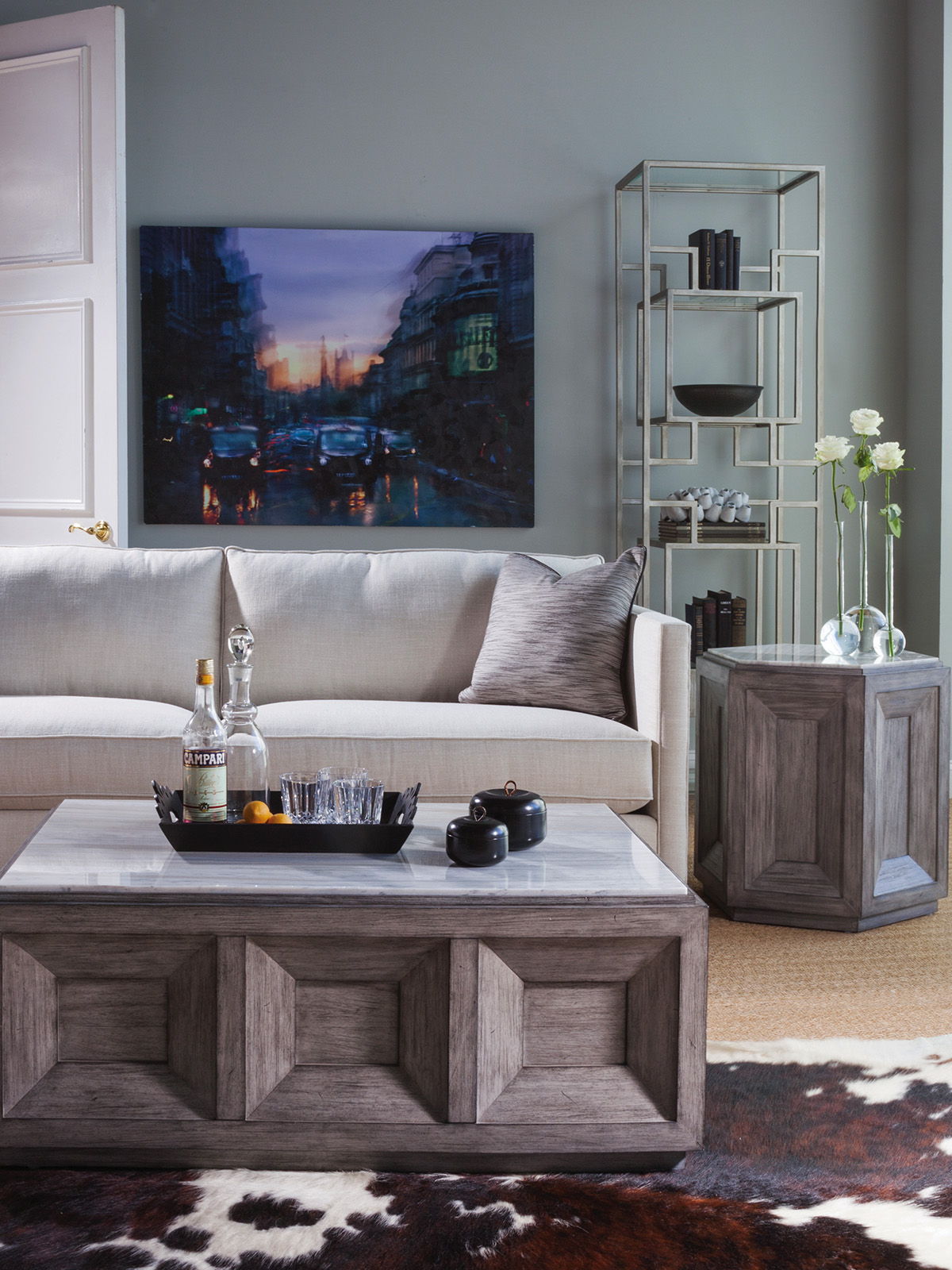Signature Designs - Dictum Rect Cocktail Table - Gray