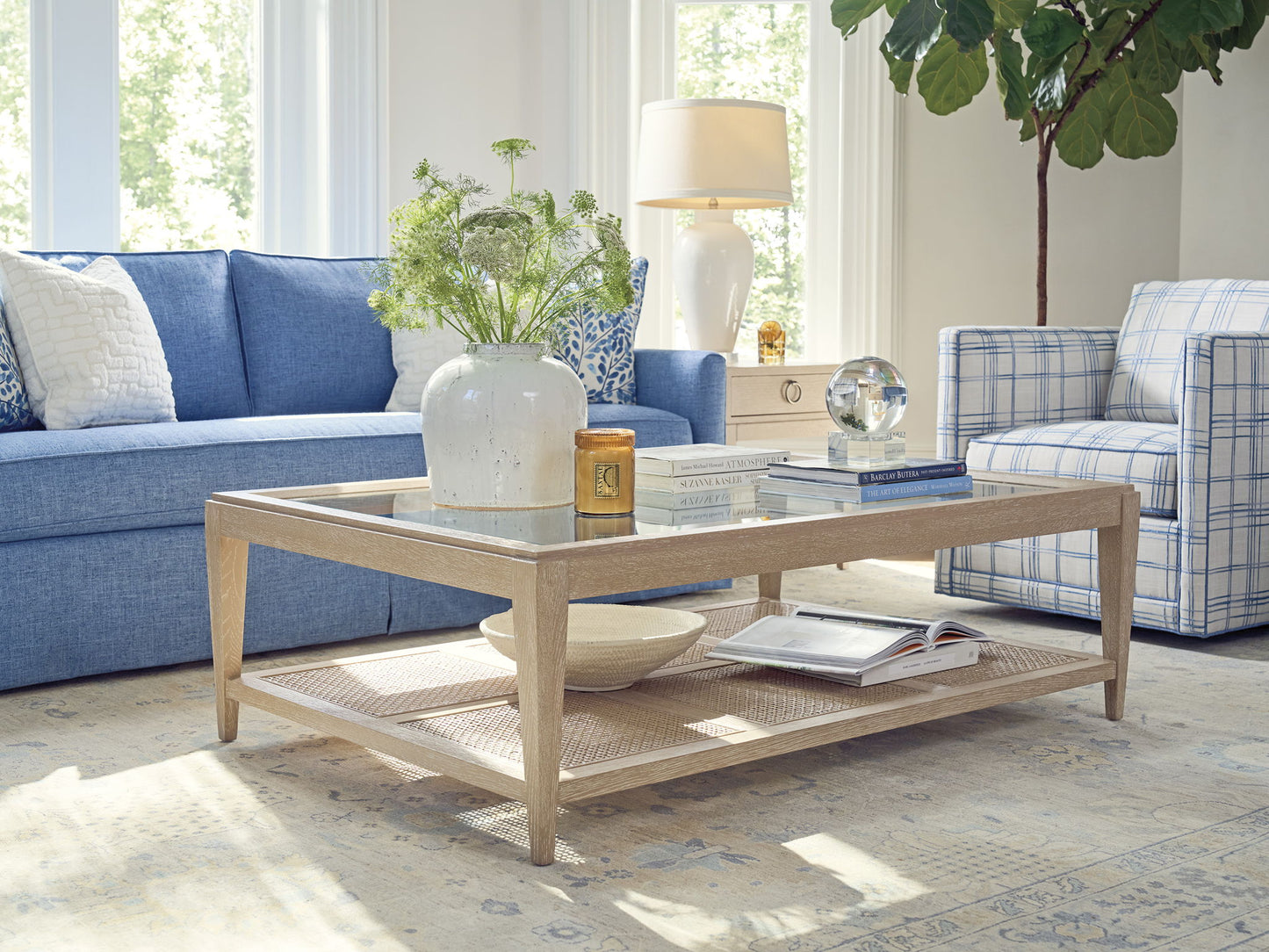 Sunday Morning - Rockport Rectangular Cocktail Table - Beige