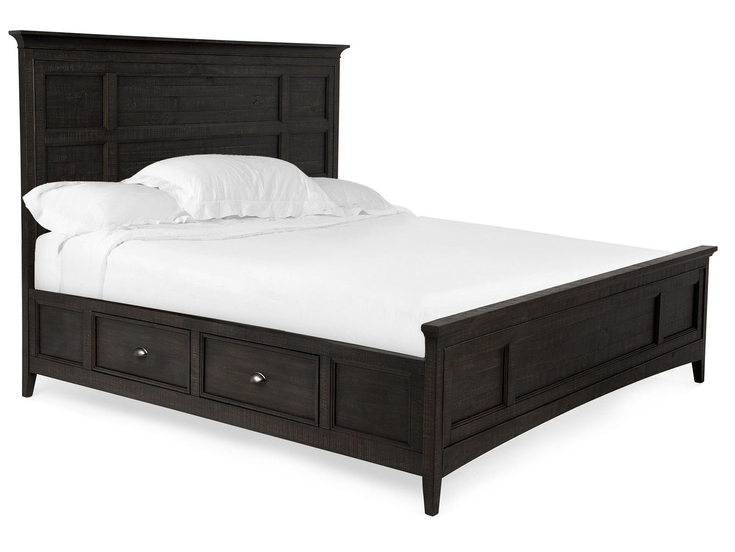 Westley Falls - Queen Panel Bed Headboard - Graphite