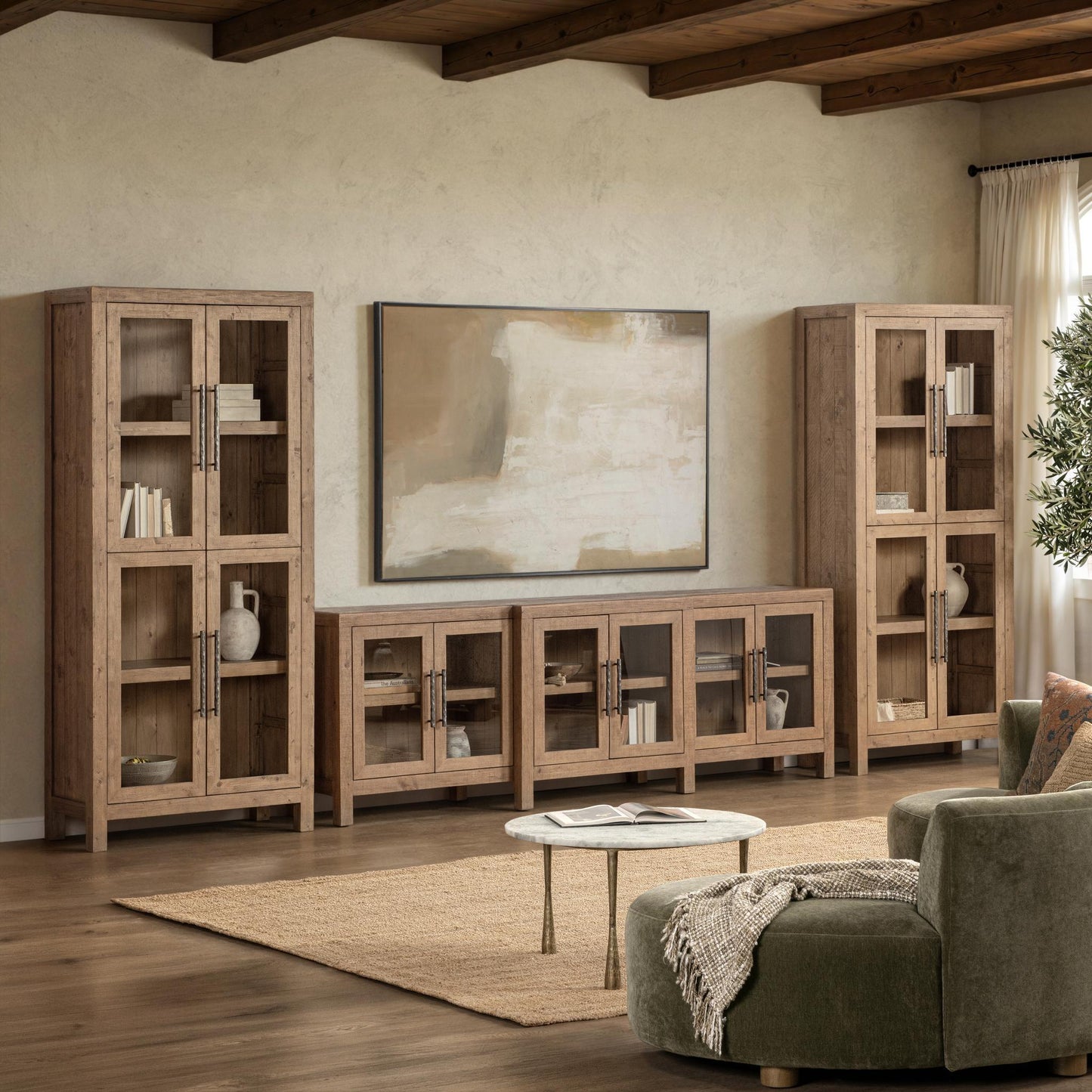 Hensley - 6 Door Buffet - Sunfield