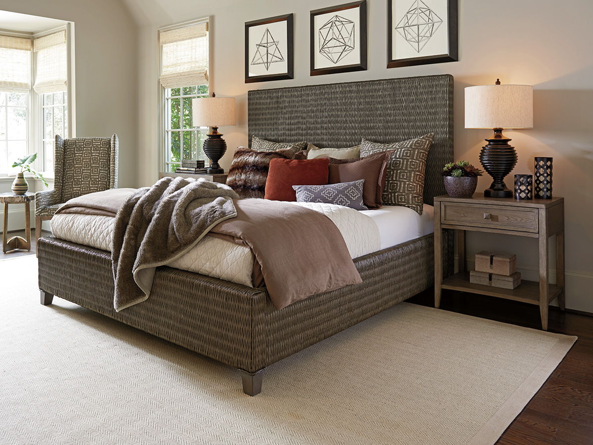 Cypress Point - Driftwood Isle Woven Platform Bed