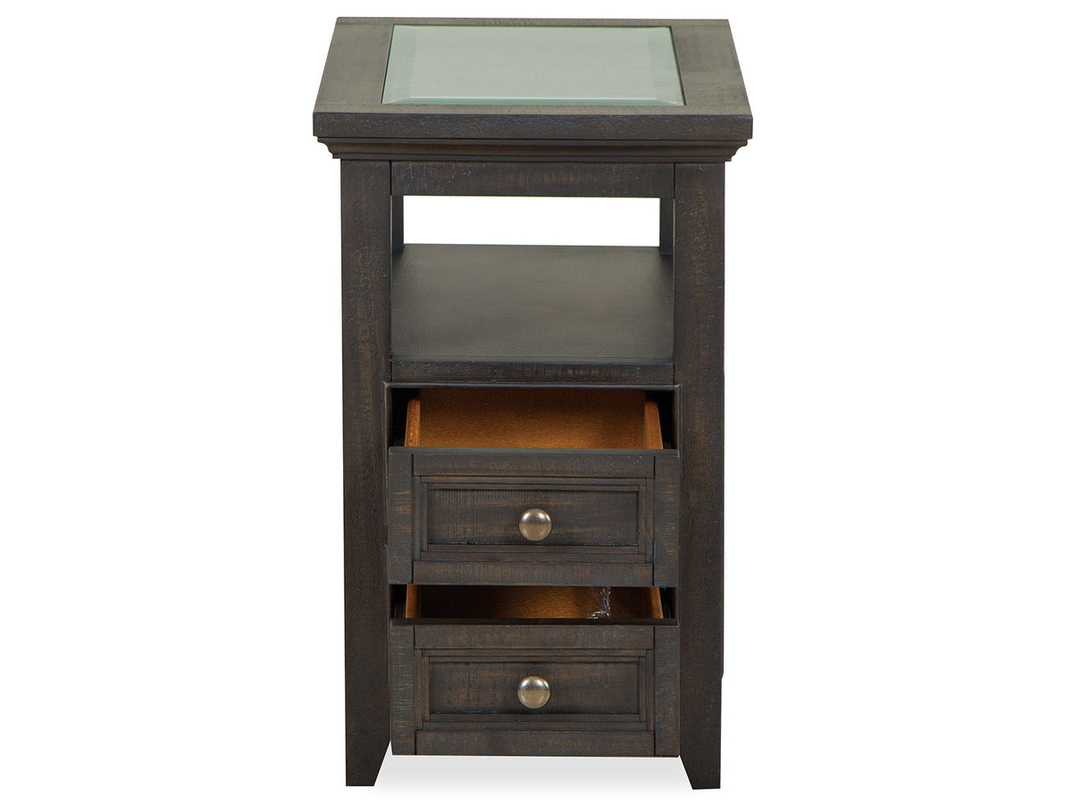 Westley Falls - Chairside End Table - Graphite