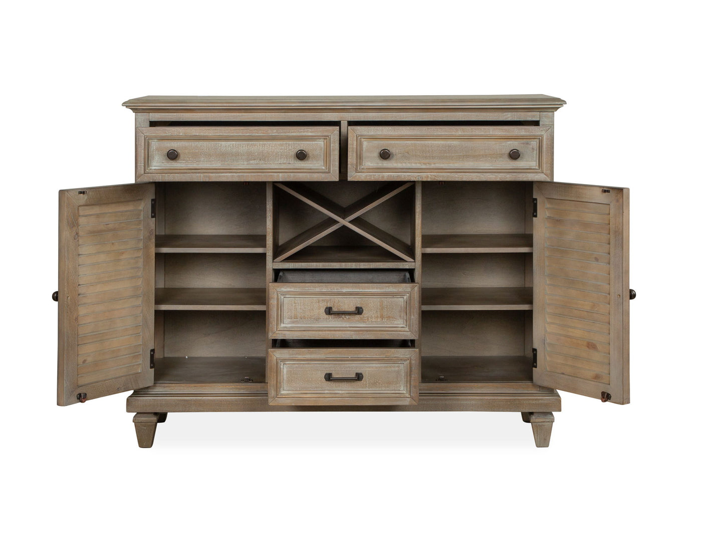 Lancaster - Server - Dovetail Gray