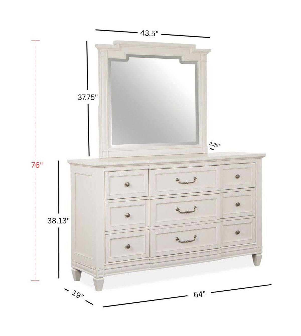 Willowbrook - Wall Panel Bedroom Set