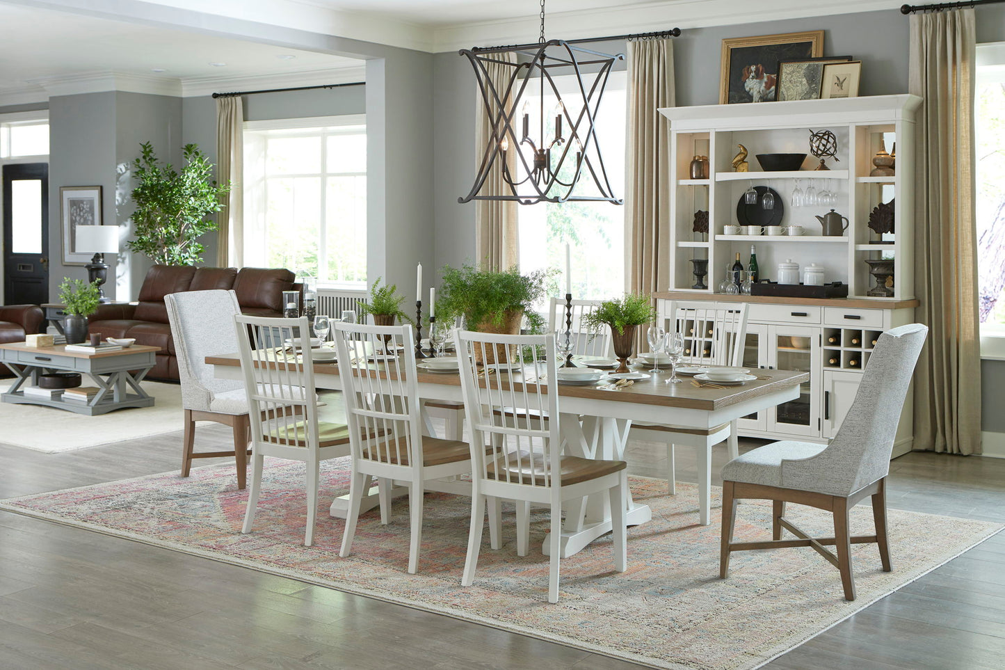 Americana Modern Dining - Host Dining Chair (Set of 2) - Cotton White