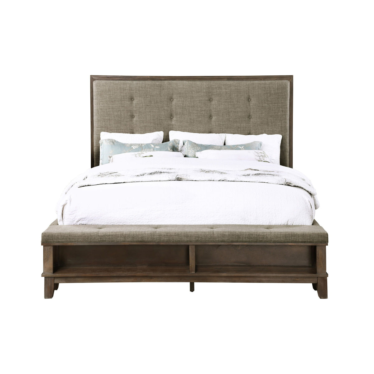 Cagney - 5/0-6/6 Queen/King Side Rails - Gray