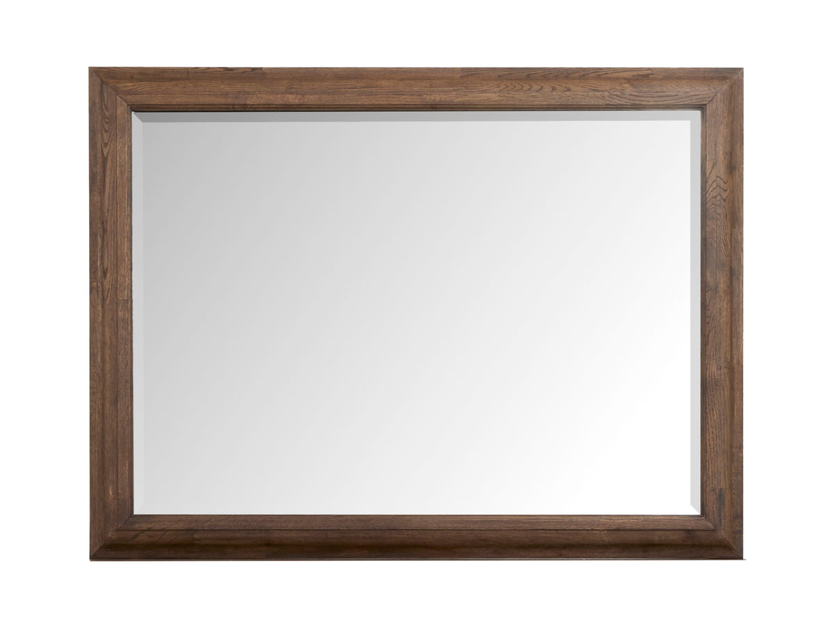 Groveland Park - Landscape Mirror - Antique Coffee