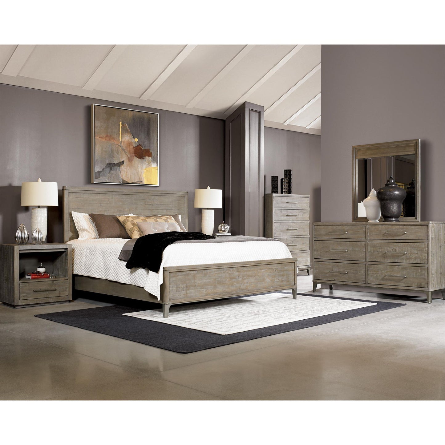 Intrigue - 5 Drawer Chest - Light Brown