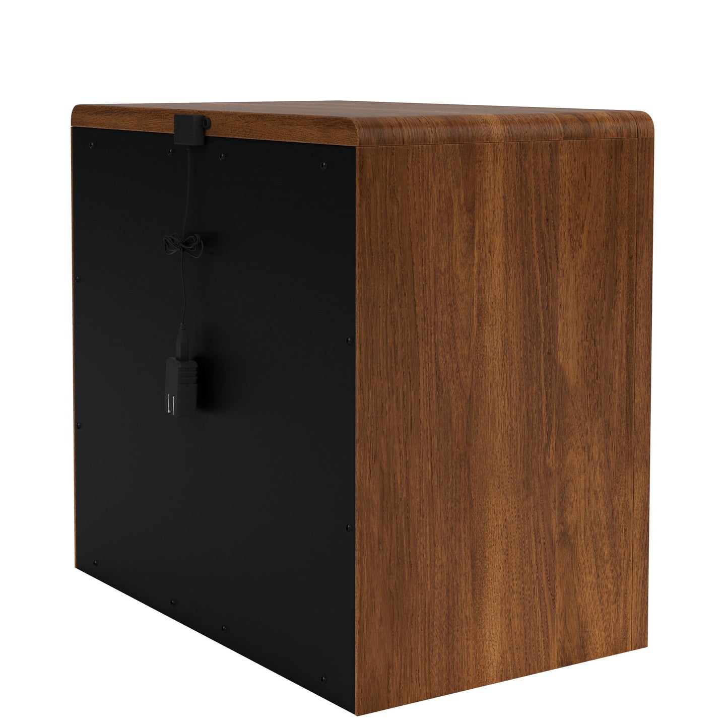 Elsie - 2 Drawer Nightstand - Dark Brown