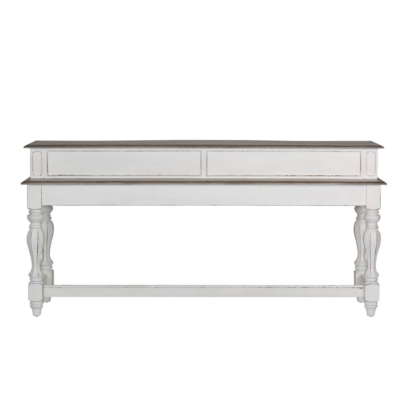 Magnolia Manor - Console Bar Table - Antique White