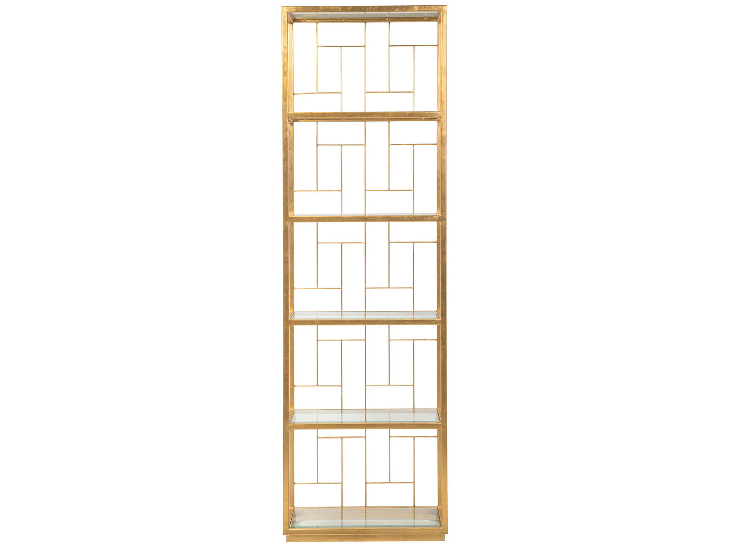Metal Designs - Mid Geo Slim Etagere