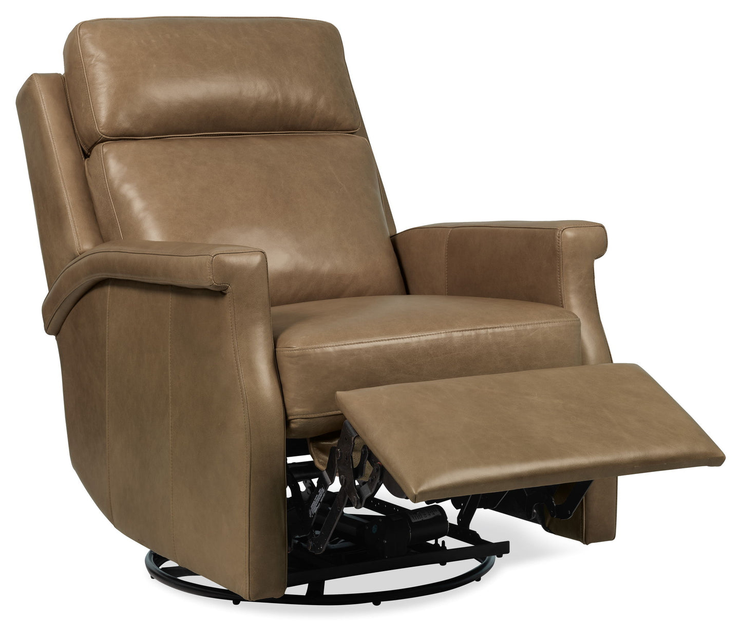 RC - Kaufman ZG Swivel Power Recliner With Pop-Up Headrest