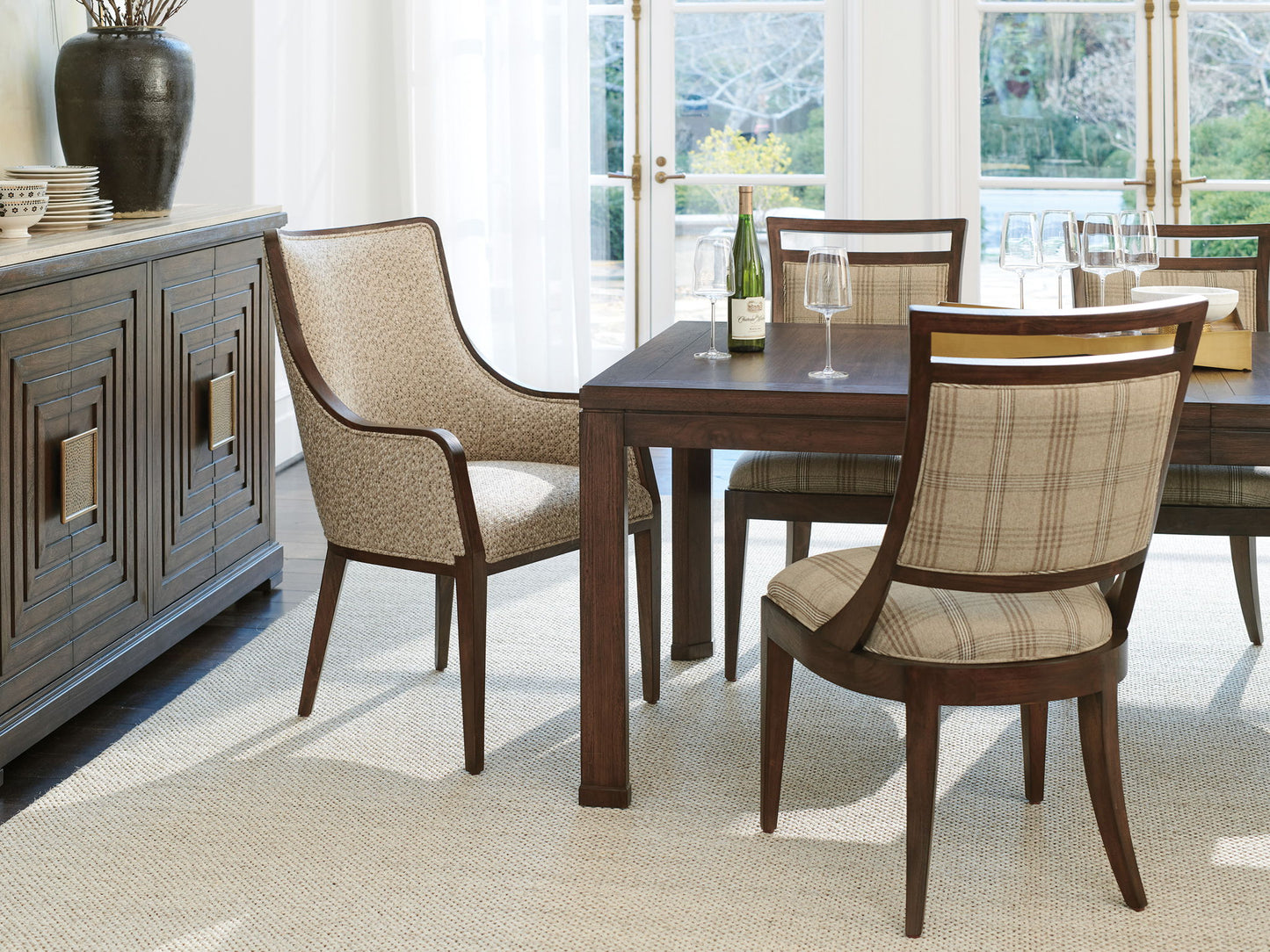 Silverado - Bromley Fully Upholstered Arm Chair