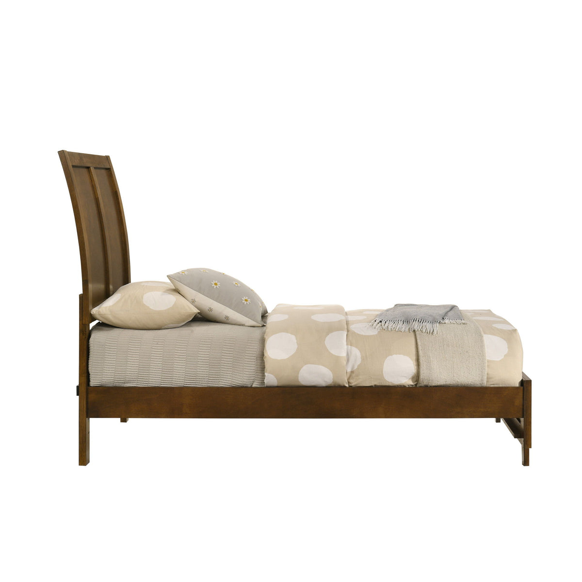 Ballard - Twin Headboard, Footboard & Slat Kit - Walnut