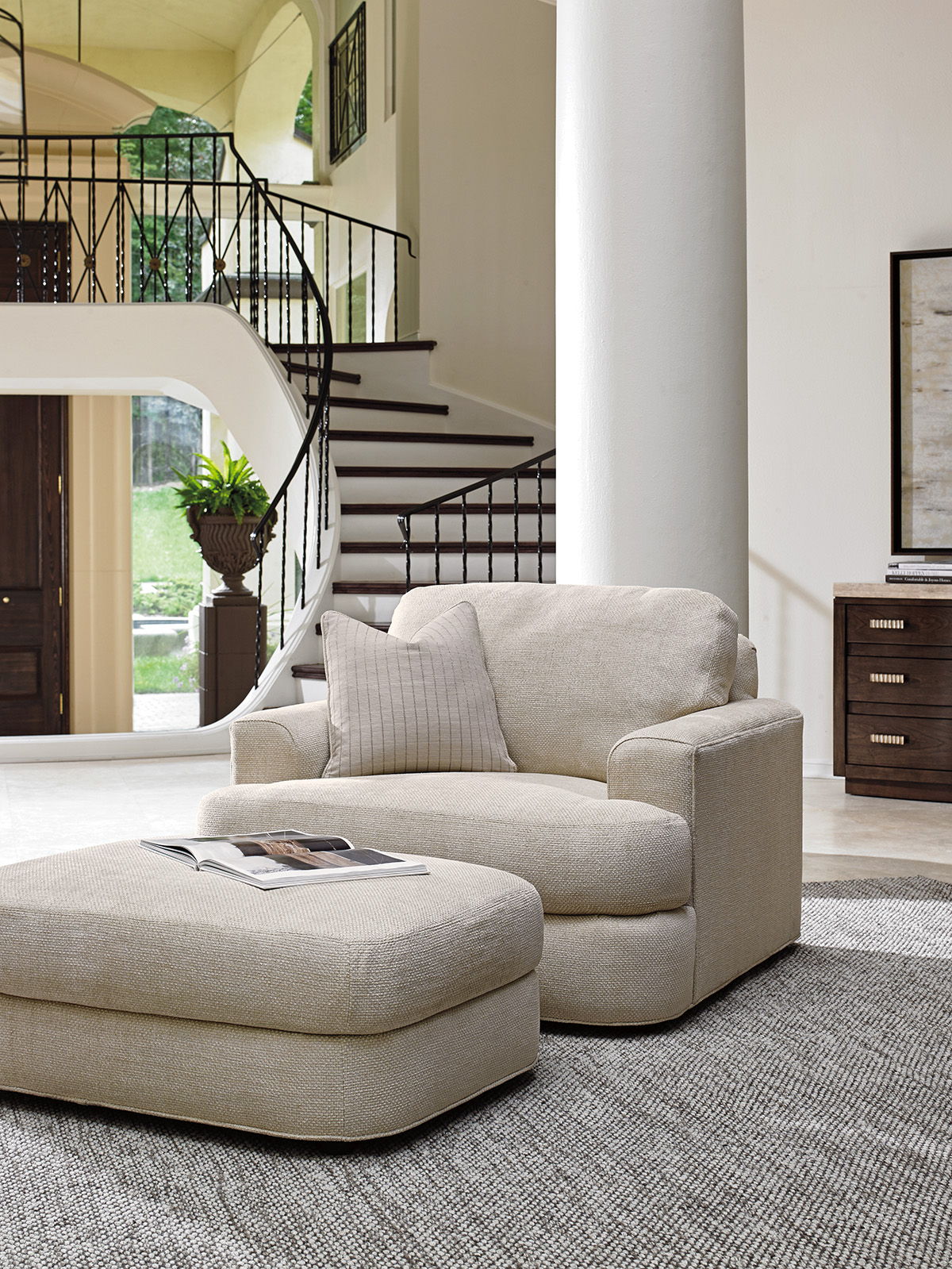 Laurel Canyon - Halandale Chair - Beige
