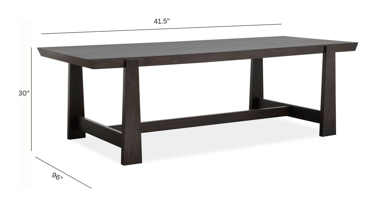 Tauren - Trestle Dining Table Set