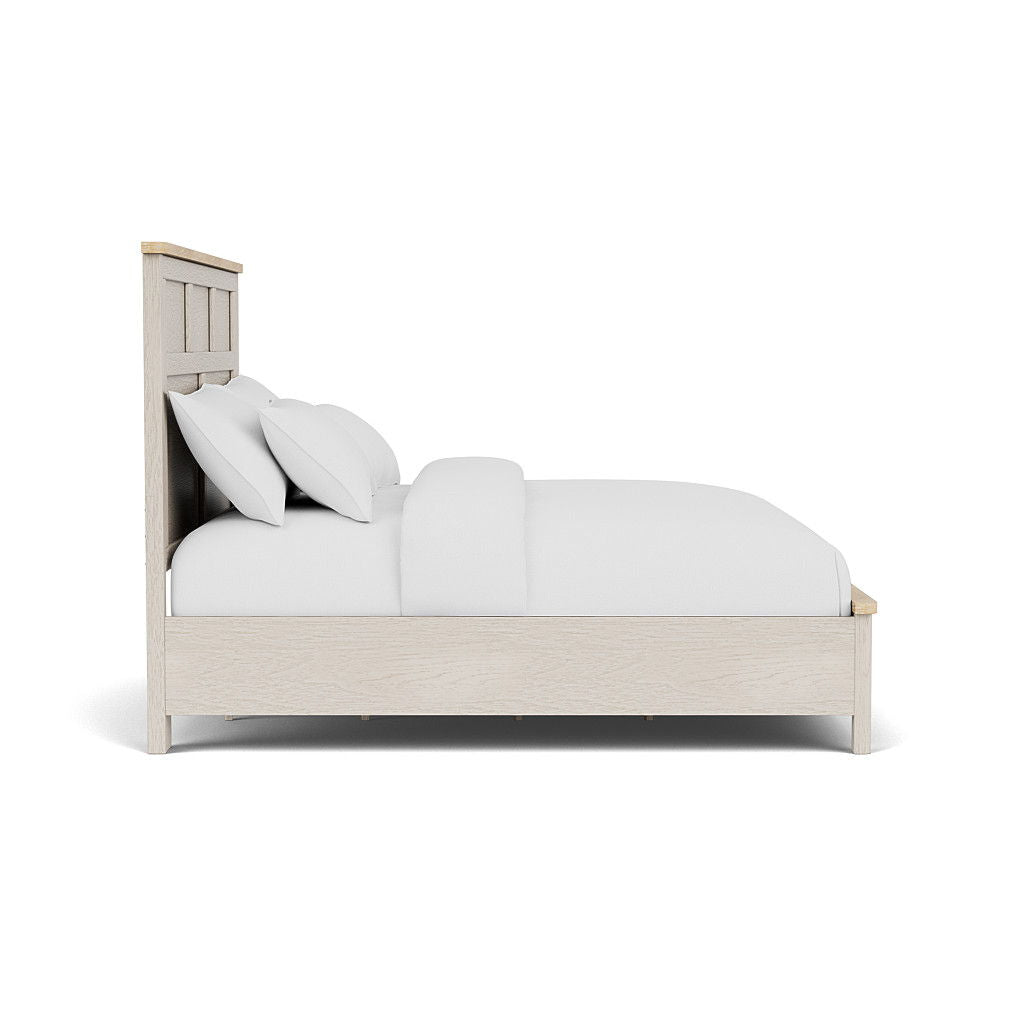 Glenndale - King Headboard - Aged White