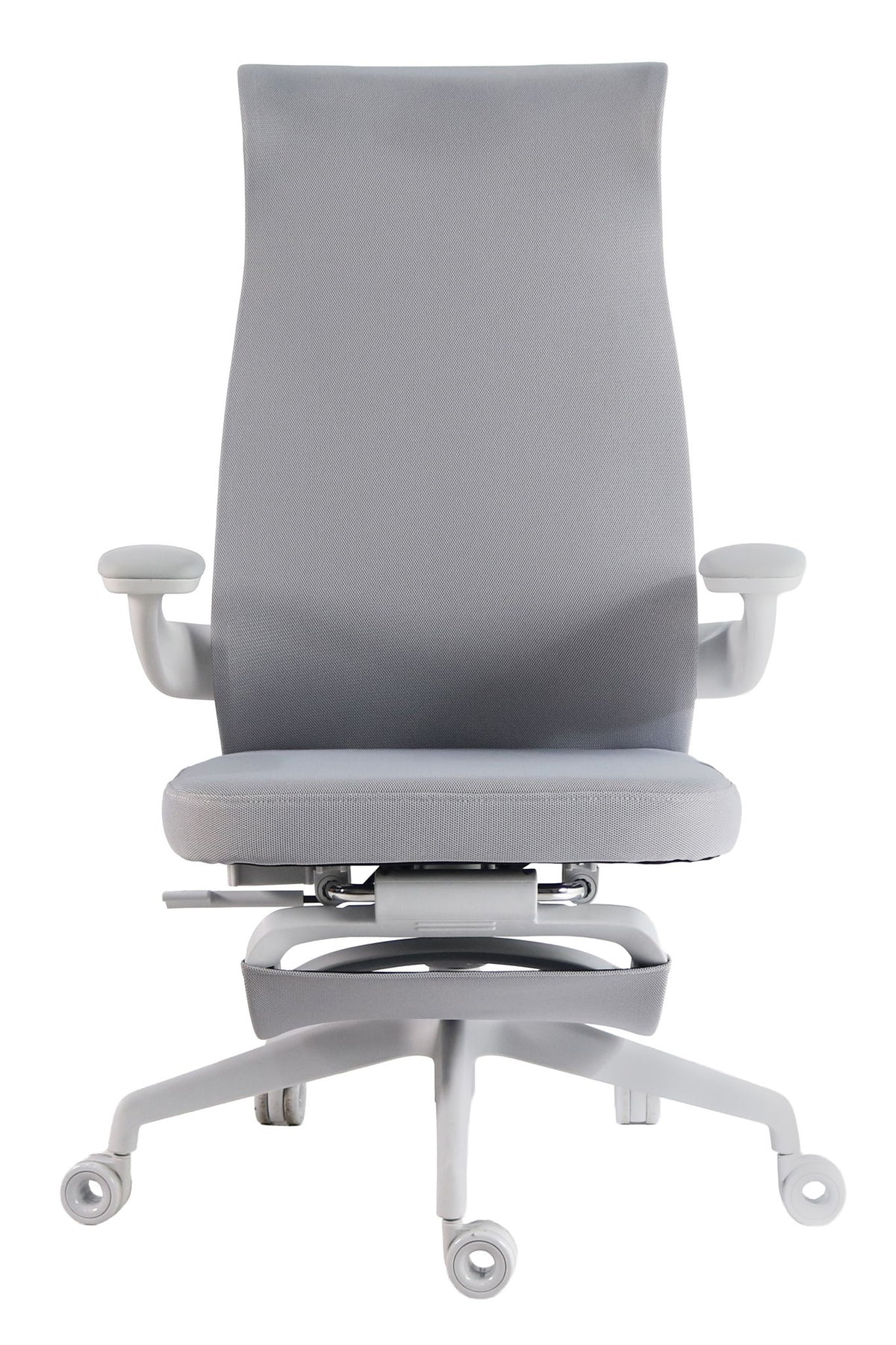 Dc - Fabric Massage Desk Chair - White