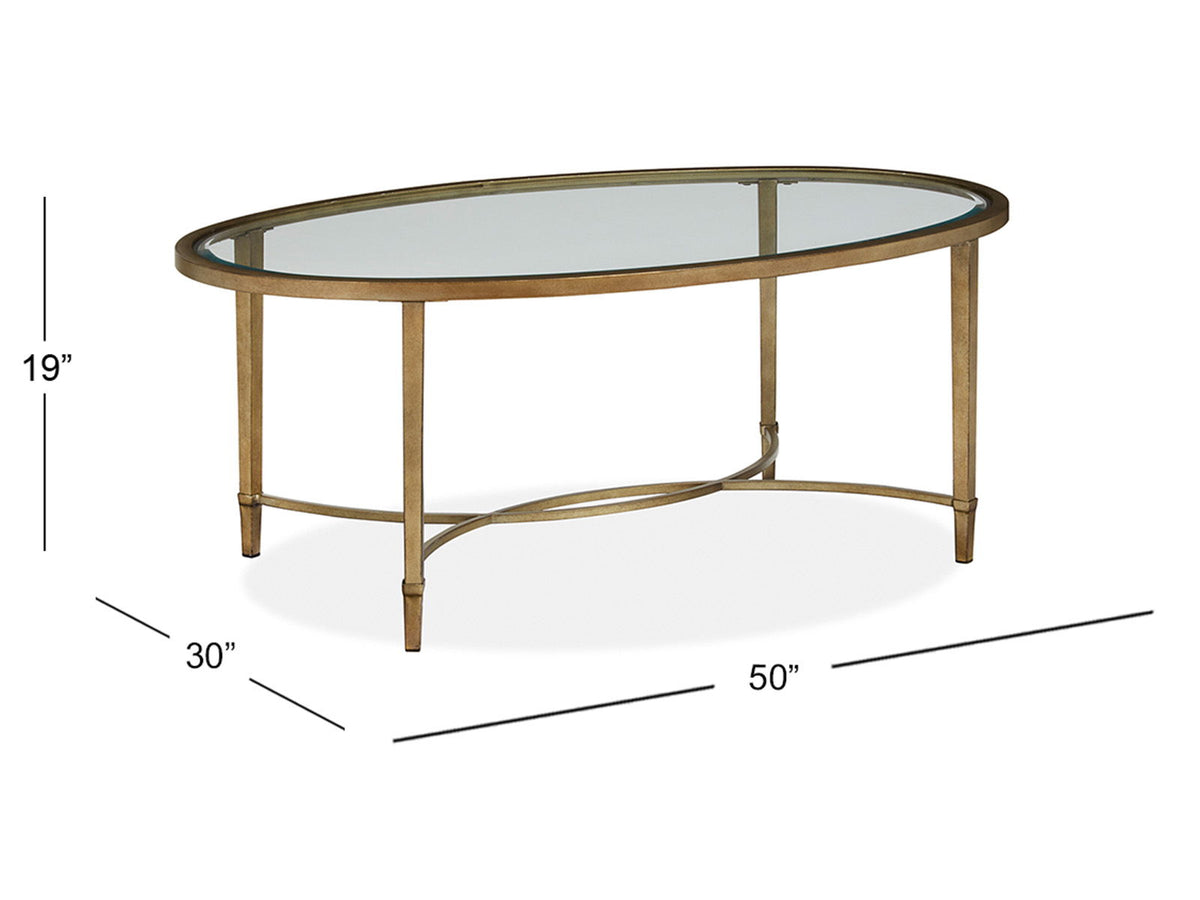 Copia - Oval Cocktail Table Set