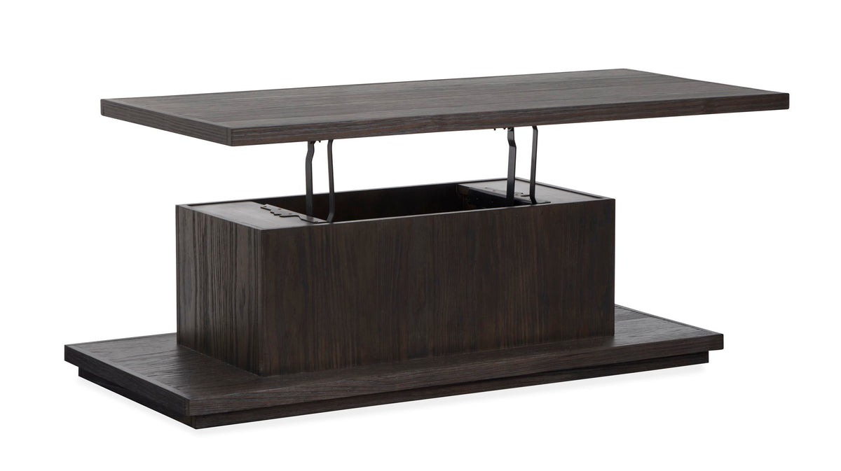 Shaffer - Lift Top Cocktail Table - Velvet Roast