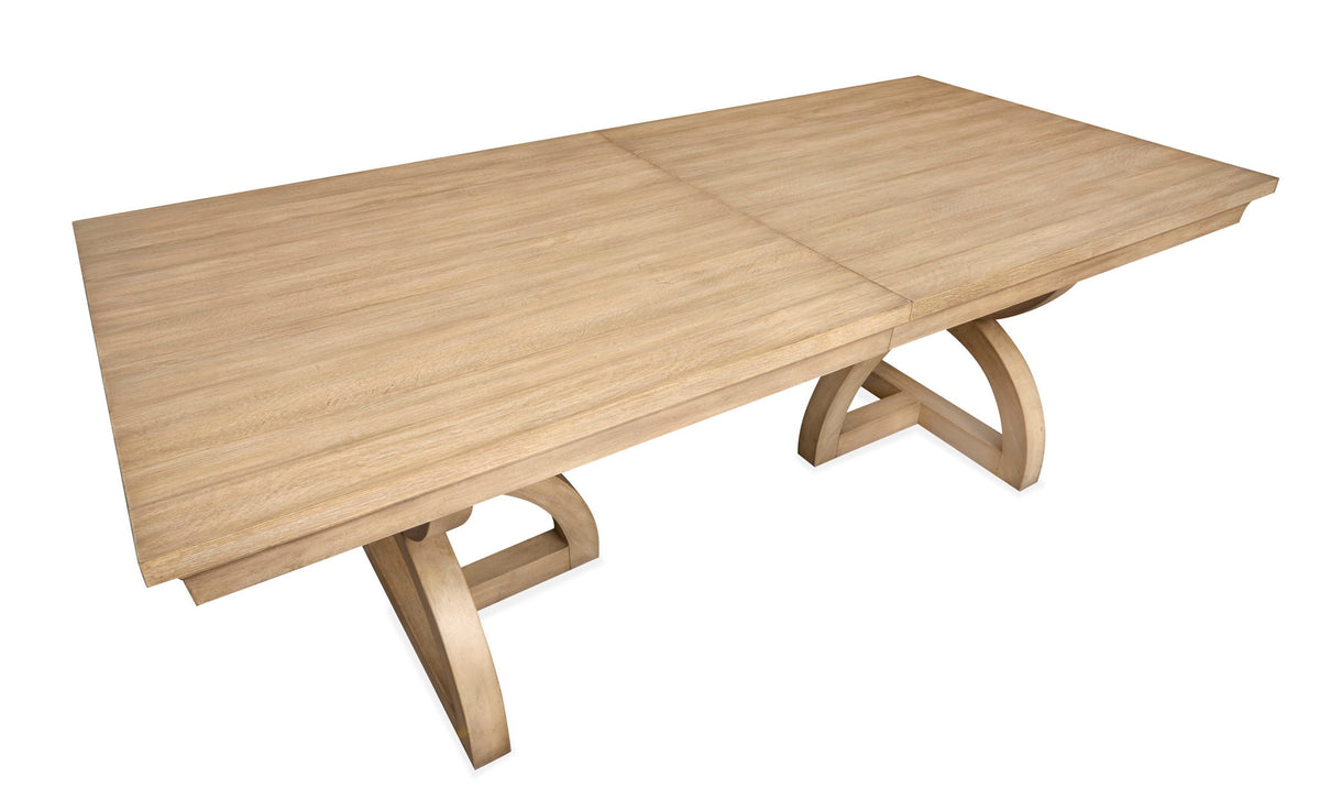 Coventry - Extendable Trestle Dining Table - Honey Maple