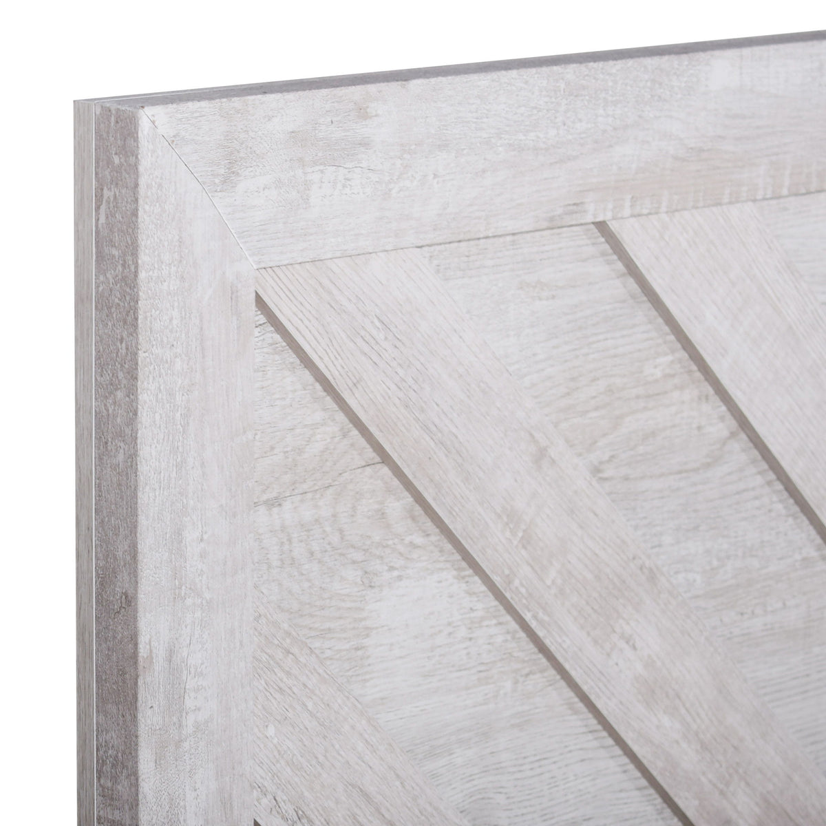 Biscayne - 6/0 California King Headboard, Footboard & Slats - Driftwood