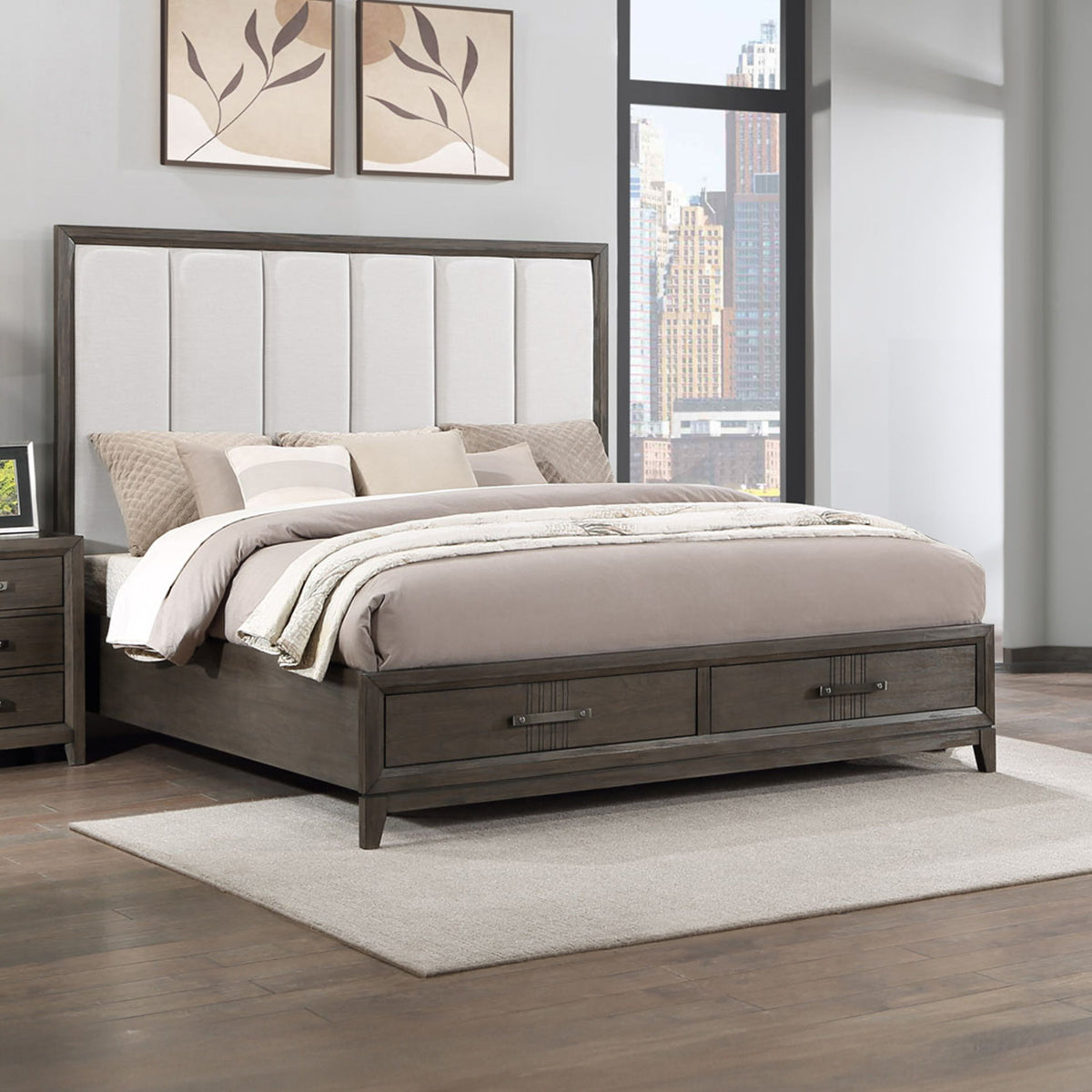 Landon - 6/6-6/0 King/California King Headboard - Walnut