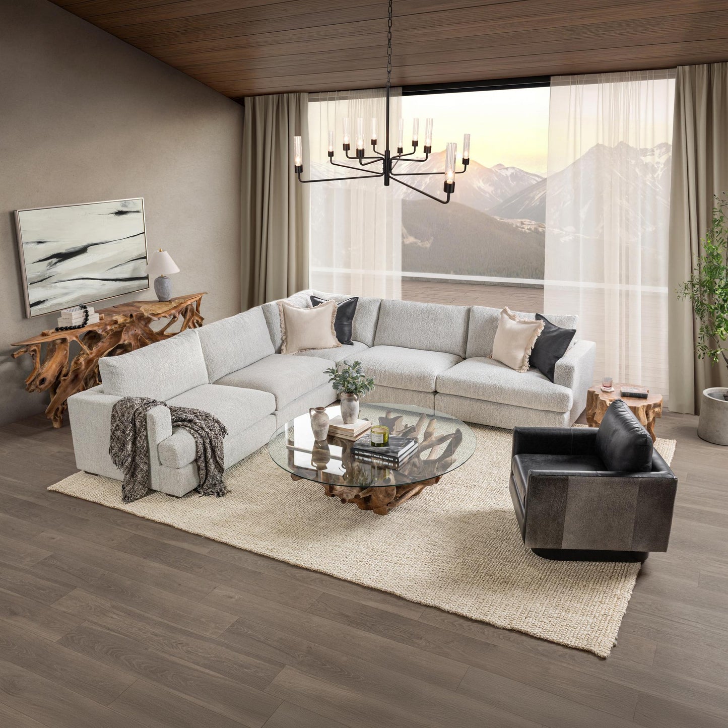 Ludwig - 5 Piece Sectional