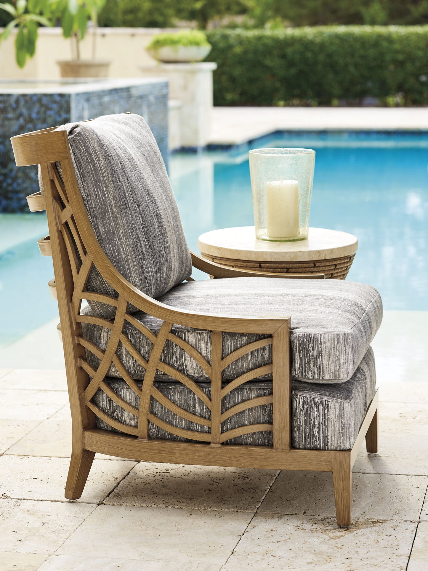 Los Altos Valley View - Occasional Chair - Light Brown