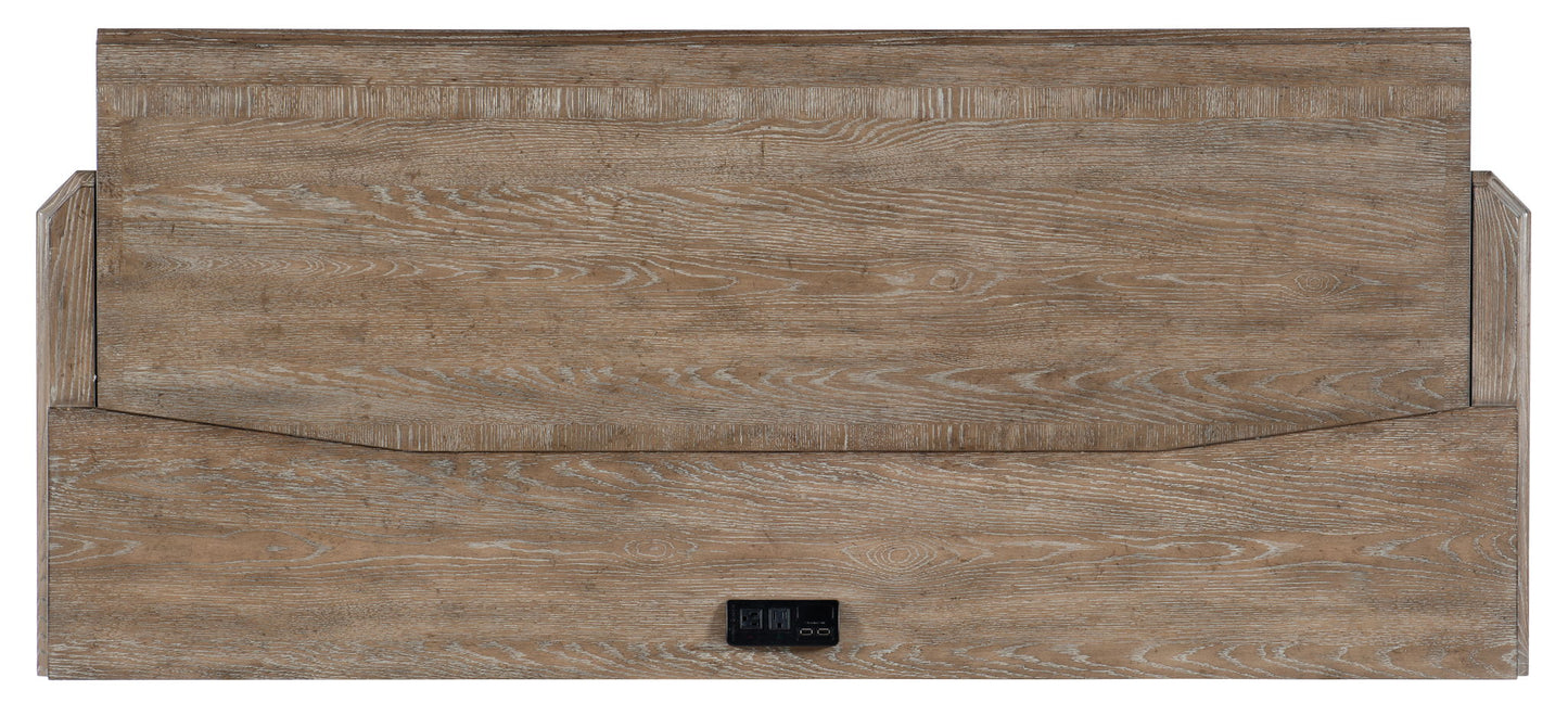 Sutter - Computer Credenza - Light Brown