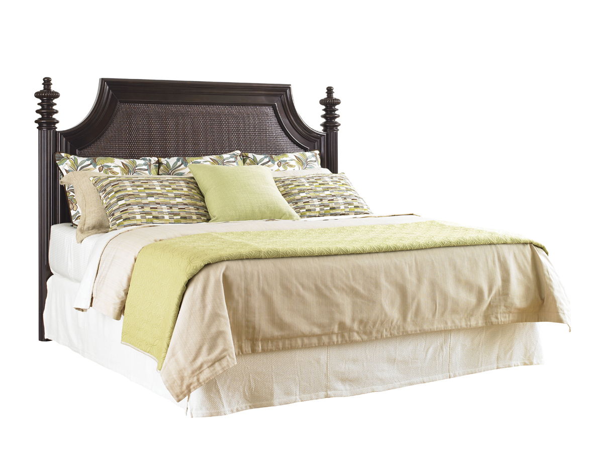 Royal Kahala - Harbour Point Headboard 6/6 King - Dark Brown