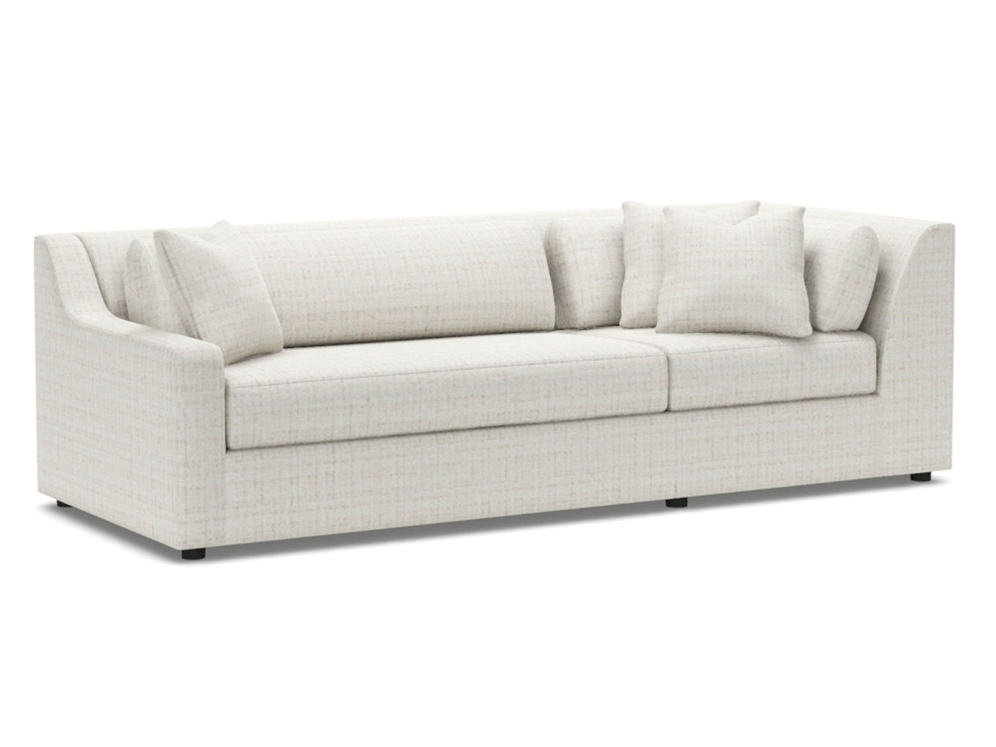 Artistica Upholstery - Rhonda LAF Corner Sofa Bench Seat - White