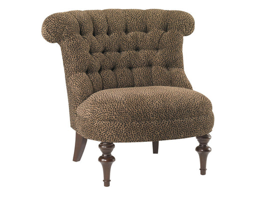 Lexington Upholstery - Xavier Chair - Dark Brown