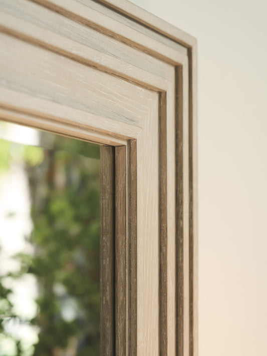 Copacabana - Solara Rectangular Mirror - White