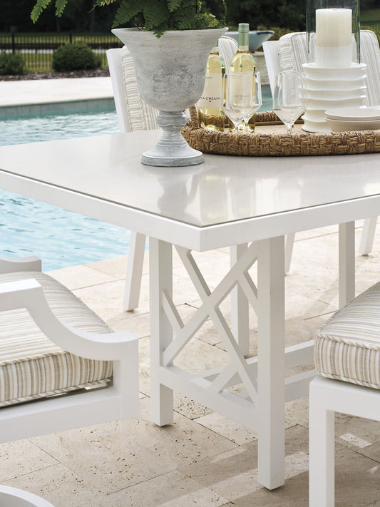 Island Classic - Rectangular Dining Table - White