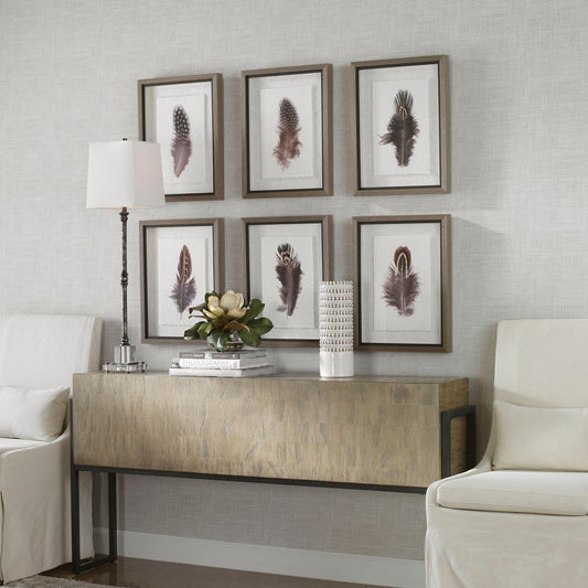 Birds Of A Feather - Framed Prints (Set of 6)