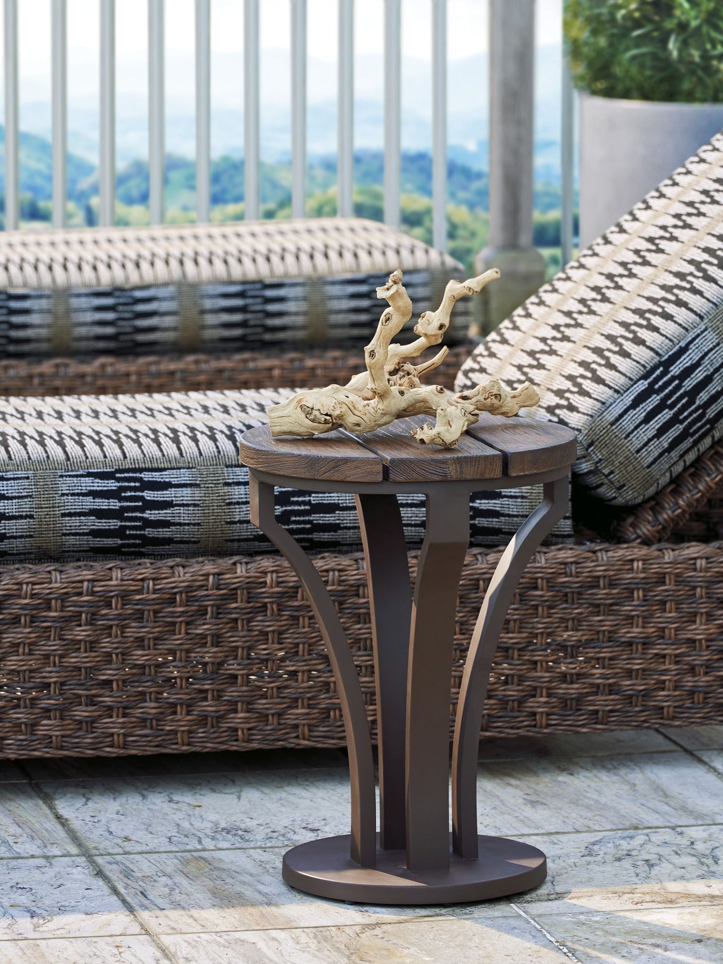Kilimanjaro - Accent Table - Dark Brown