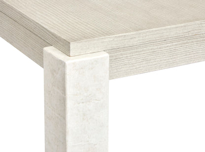 Lorelei - Extendable Rectangular Dining Table - Misty Cloud