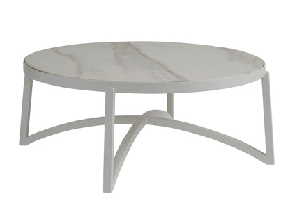 Sand Dune - Round Cocktail Table - Gray