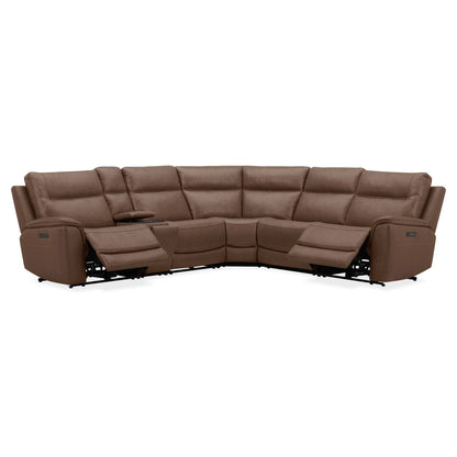 Collins - 6 Piece Sectional - York Chestnut