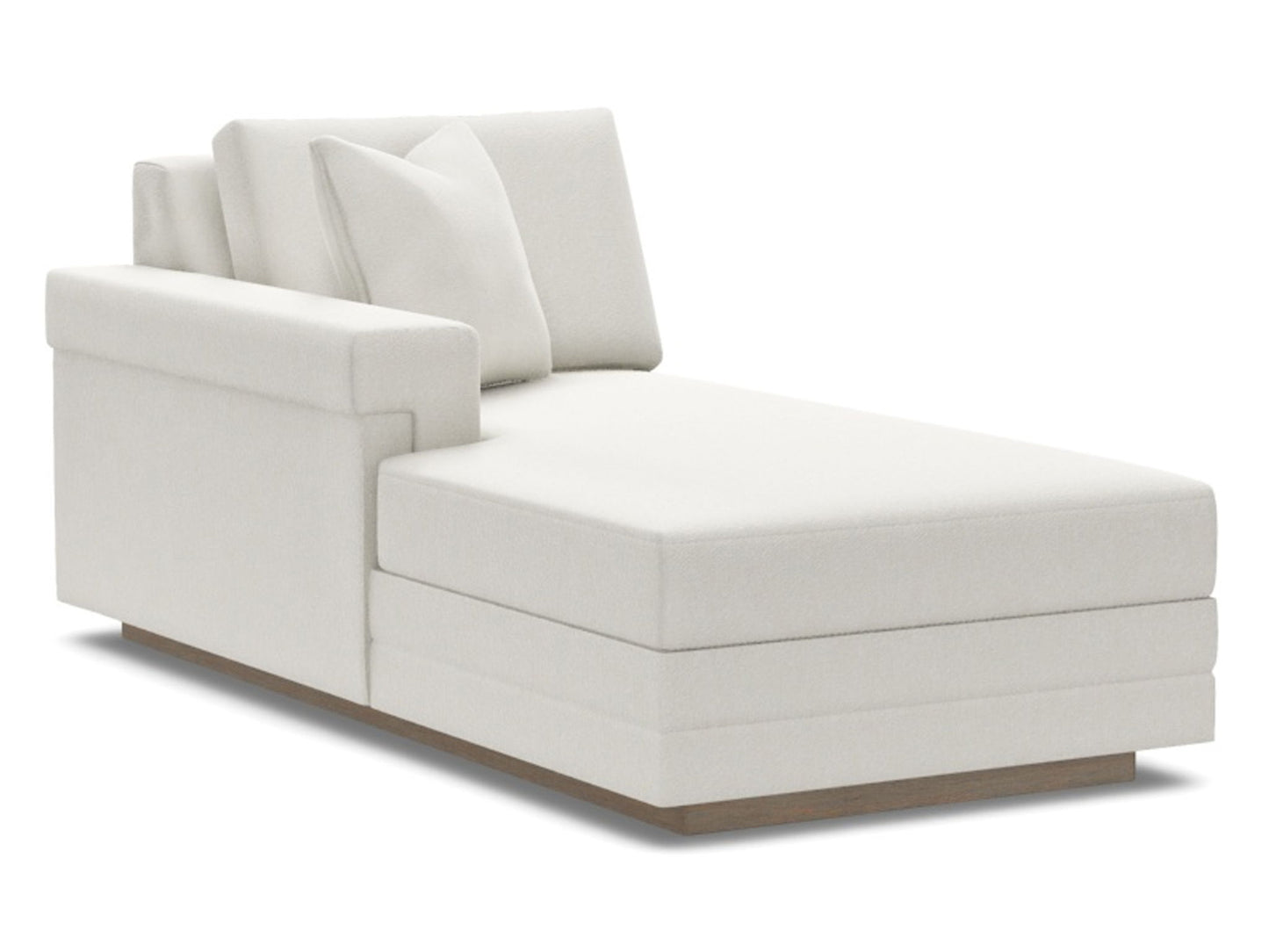 Artistica Upholstery - Lauren LAF Chaise - White
