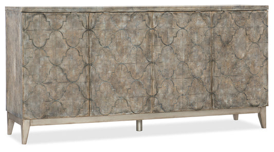 Melange - Fairfax Credenza - Dark Gray