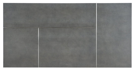 Chapman - Mixed Media Rectangle Cocktail Table - Pearl Silver / Dark Gray