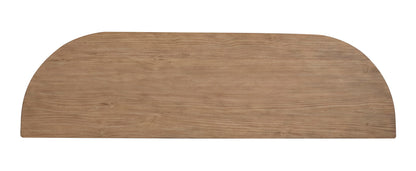 Hayden - Demilune Sofa Table - Golden Oat