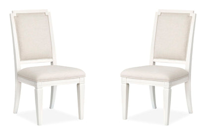 Willowbrook - Upholstered Side Chair (Set of 2) - Egg Shell White