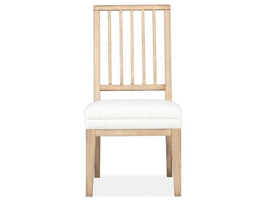 Coventry - Upholstered Side Chair With Solid Wood Back (Set of 2) - Honey Wheat